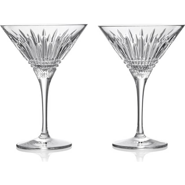 Waterford Lismore Diamond Martini Glass  Set of 2