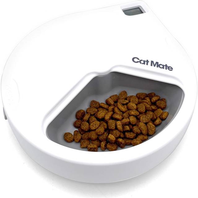 Cat Mate Automatisk Matare C300 för Hund/Katt, 3 Foderutrymmen för 330 G Vardera