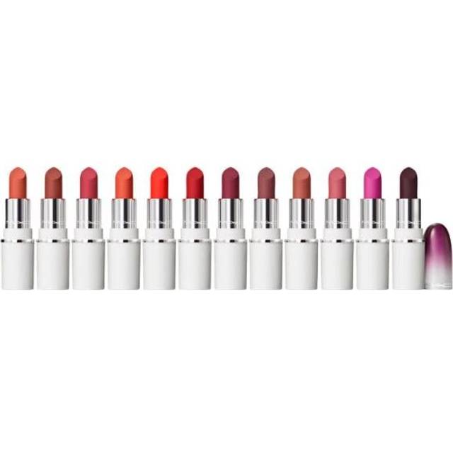 M.A.C Lips By Dozen Mini Podwer Kiss Lipstick x 12 - A Holiday Kit
