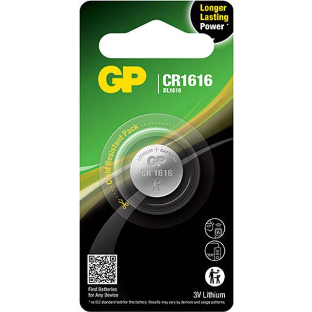 GP Batteri Knappcell CR1616 3V 1 st