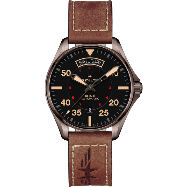 Hamilton Watch Khaki Aviation Pilotayate Auto D