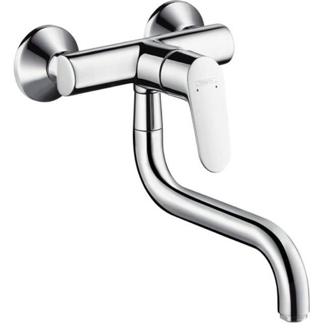 Hansgrohe Focus M41 Chrome Wall Mounted Kitchen Sink Mixer Tap 3182500
