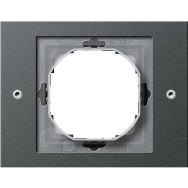 021167 - Frame 1-gang anthracite 021167