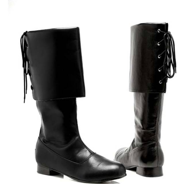 Black Pirate Adult Boots (M)
