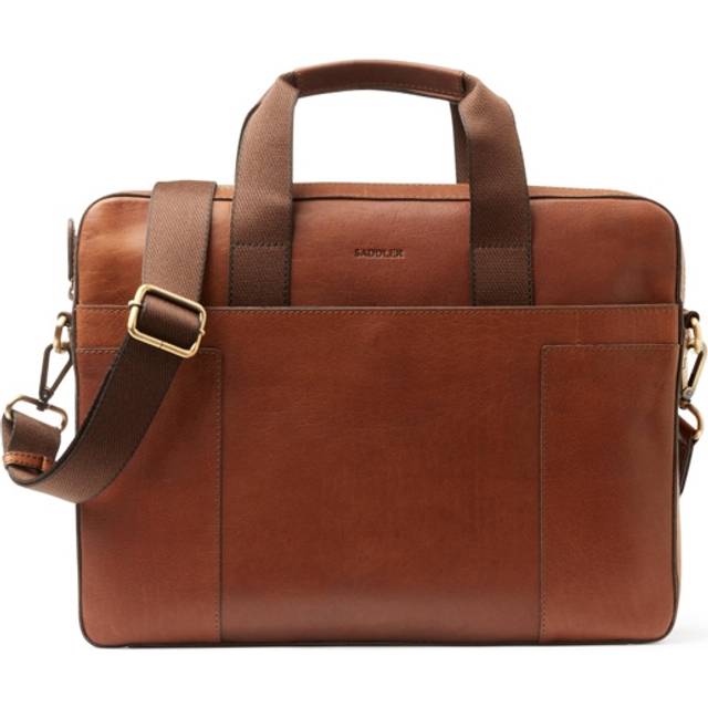 Saddler Lanco Datorväska 14", Brun