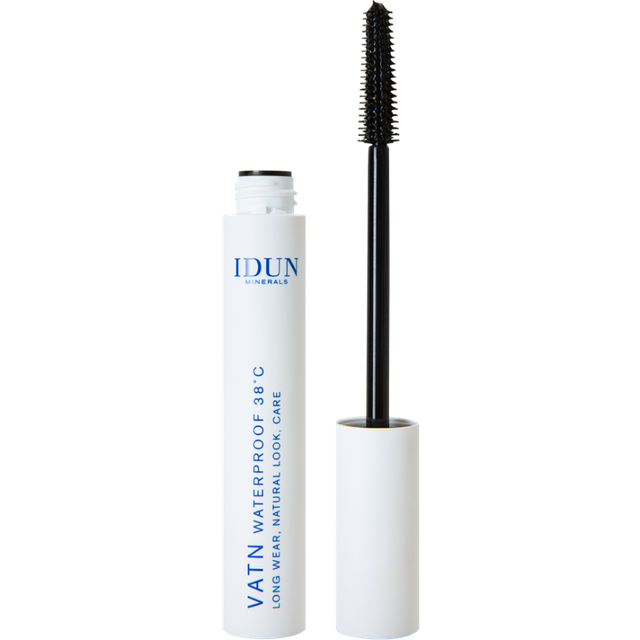 Idun Minerals Vatn Waterproof 38°C Mascara #003 Black - Vandfast mascara test - Dinskønhed.dk