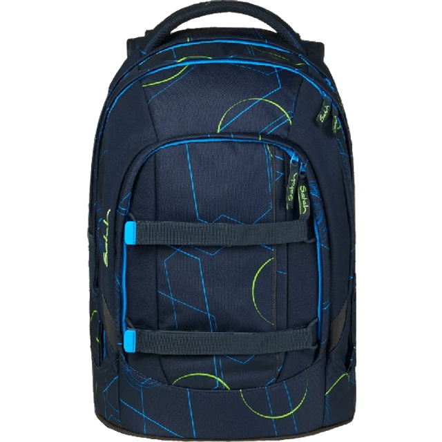 Satch Skoletaske Pack Blue Tech - Blå