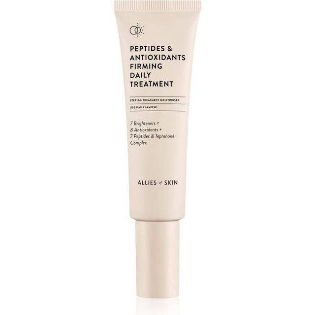 Allies of Skin Peptides & Antioxidants Firming Daily Treatment Moisturiser - 48ml - Suitable for All Skin Types - Anti-Wrinkle - Face the Future