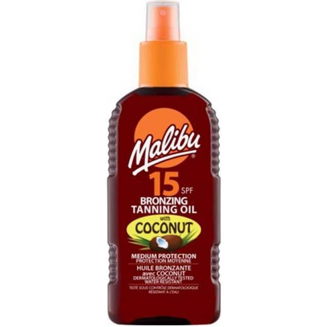 Malibu Bronzing Tanning Oil Sol-olja Med bronzer 200 ml