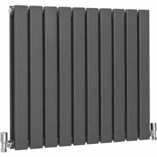 Designer Flat Panel Radiators Anthracite Grey 600mm x 700mm