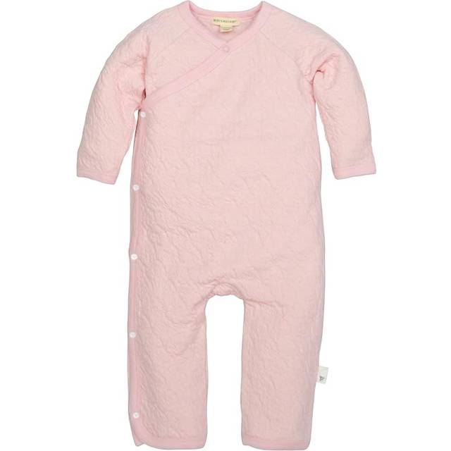 Burt's Bees Baby baby girls Romper Jumpsuit  100% Organic Cotton One-piece Coverall Sleepers  Blossom Quilted Kimono  6-9 Months US