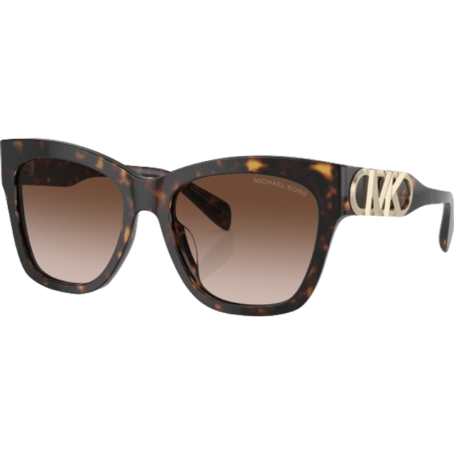 Michael Kors MK 2182U 300613, BUTTERFLY Sunglasses, FEMALE, available with prescription - Havana