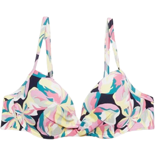 ESPRIT Kroppskläder dam CARILO Beach RCS pad. BH-bikini, marinblå 3, 38C, Marin 3, C