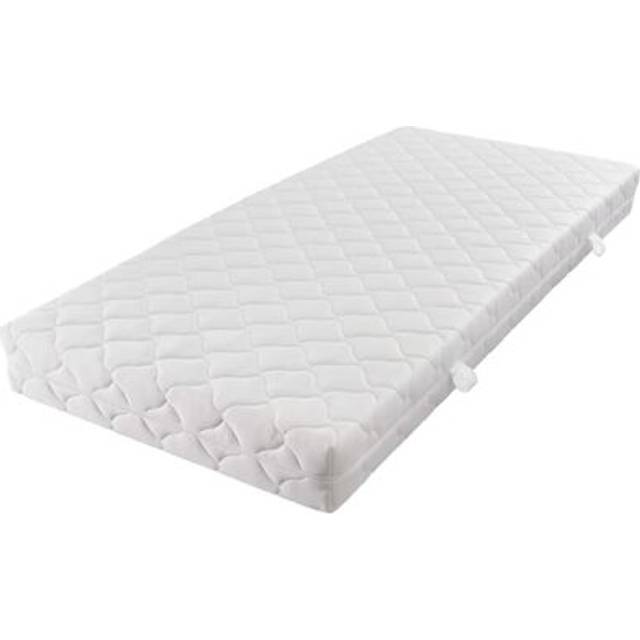 Madrass med tvättbart fodral 200 x 180 x 17 cm