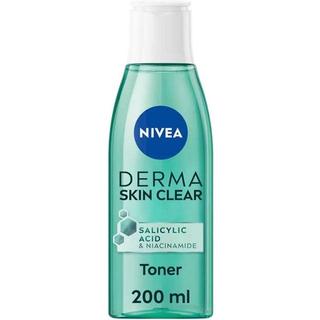 NIVEA Derma Skin Clear Toner with Salicylic Acid, 200ml