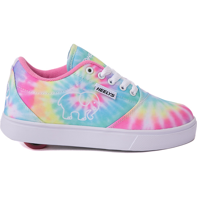 HEELYS Youth Girls Pro 20 Prints Ivory Ella Wheels Skate Sneaker Shoes