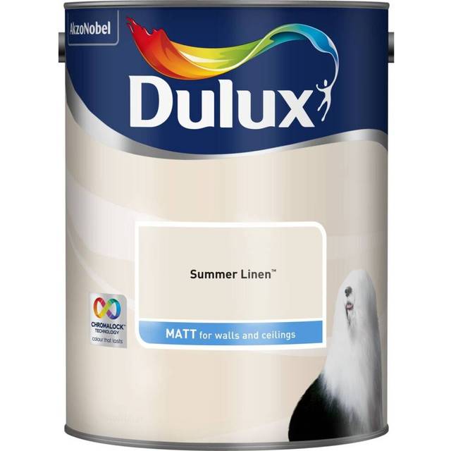 Dulux Matt Emulsion Paint - Summer Linen - 5L