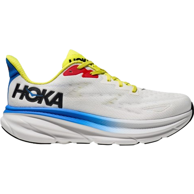 (UK10) HOKA ONE ONE Clifton 9 blanc de blanc swim day