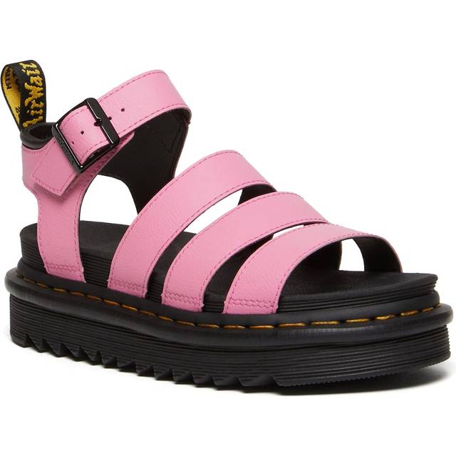 Dr. Martens Women's Blaire Leather Strappy Sandals - UK 3 - Pink