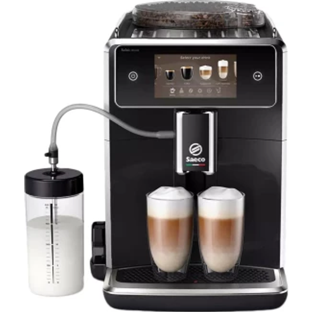 Saeco Xelsis Deluxe SM8780/00 Bean to Cup Coffee Machine - Black