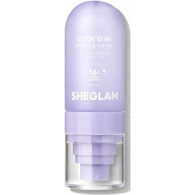 Lock'D In Setting Spray Mattifierande Effekt Snabbtorkande LåNgvarig Makeup Locking Spray Oil-Control Icke-Fet Makeup InstäLlning Jul Vinter Sommar In - Vitt (En-Storlek)