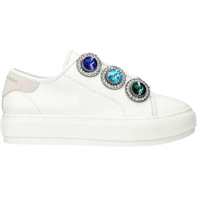 Kurt Geiger London Womens Leather Laney Octavia Sneakers - White Leather (archived) - Size UK 5