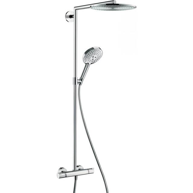 Hansgrohe Raindance S Chrome Showerpipe 300 1jet With Thermostatic Sho
