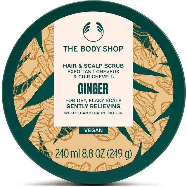 The Body Shop Ginger Hair & Scalp Scrub - Exfoliant for Hair & Scalp - Vegan - 240ml