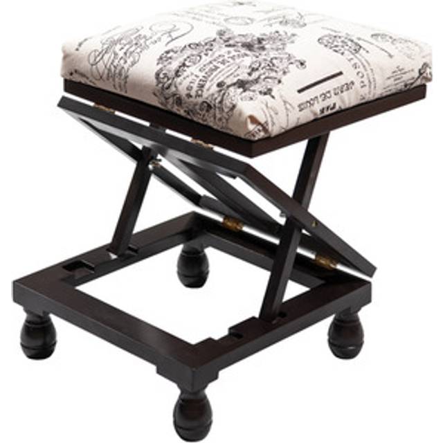 Gablemere 3 Position Footstool - Mahogany, Brown