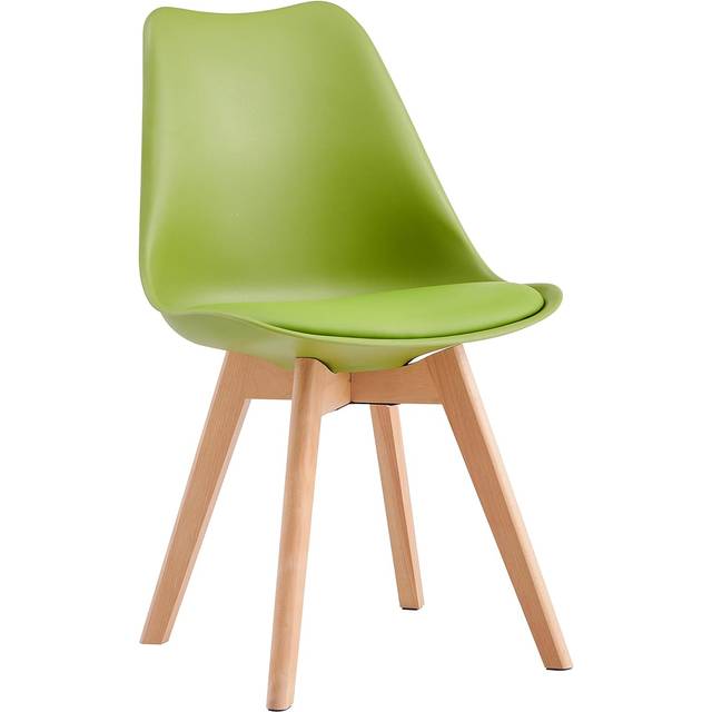 Dining Chairs Designer Side Chairs Wooden Legs Office Home Commercial eva green 1