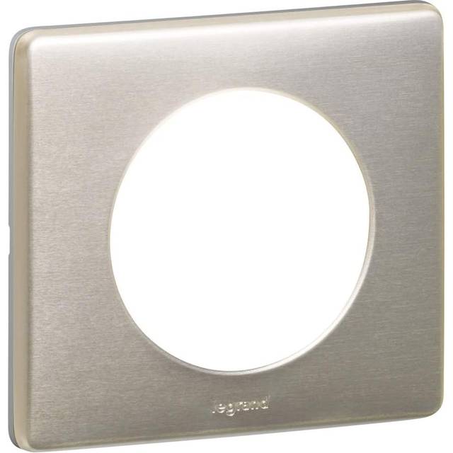 Legrand - 068901 - Céliane plate - anodized - 1 position - titanium