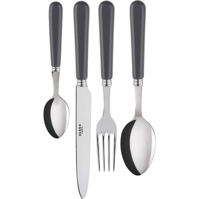 Sabre - Bestickset 4 Delar Pop Unis Paris - Antracit