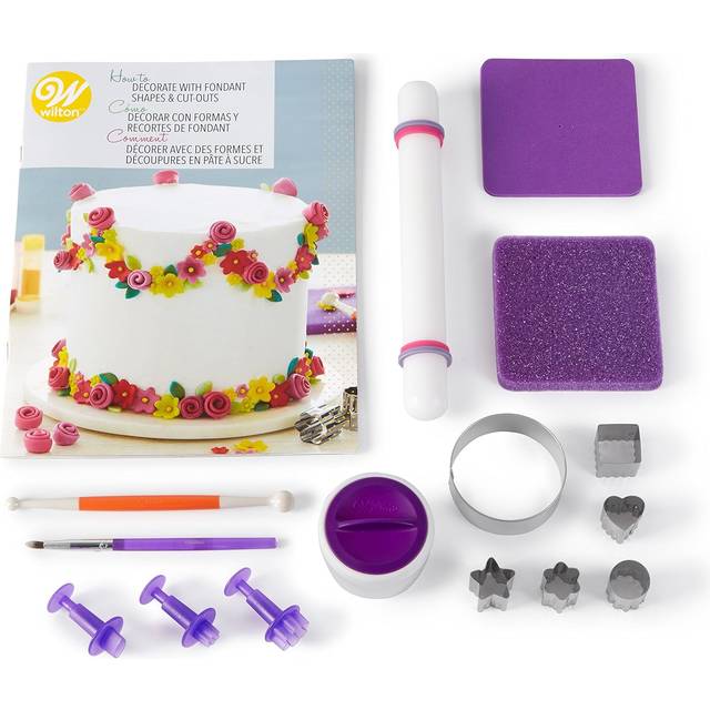 Wilton Decorate Fondant Shapes and Cut-Outs Kit