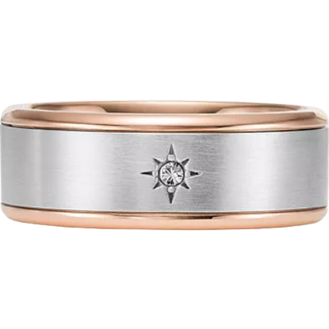 Fossil Herrenring Jewelry JF04396998 - bicolor