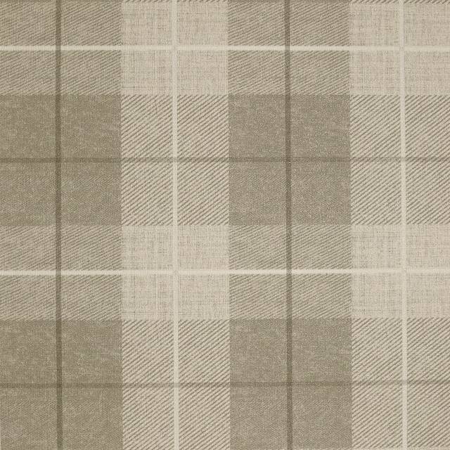 (294903 Taupe) Arthouse Country Tartan Wallpaper Check Hessian Paste The Wall Heavyweight Vinyl