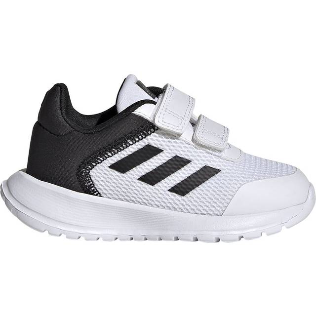 adidas Unisex - Bebis Tensaur Run Shoes, Cloud white/core black/core black, 21 EU