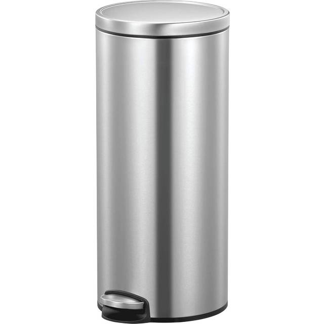 EKO Eva Kitchen Bin 30L - Stainless Steel, Silver