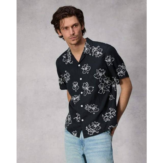 Rag & Bone Avery Resort Embroidered Shirt
