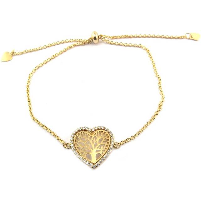 Les Trésors De Lily [P7061] - Designer bracelet 'Tree of Life' white gold - 15x15 mm white