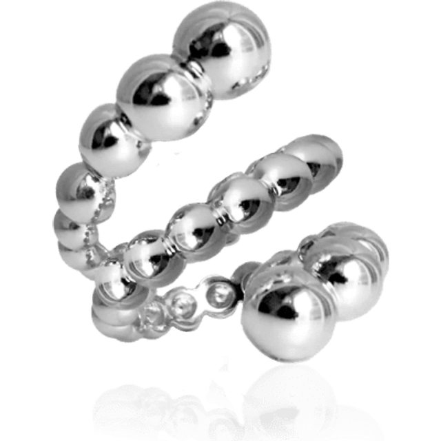IOAKU - Ring Berry 3 Swirl - Silver