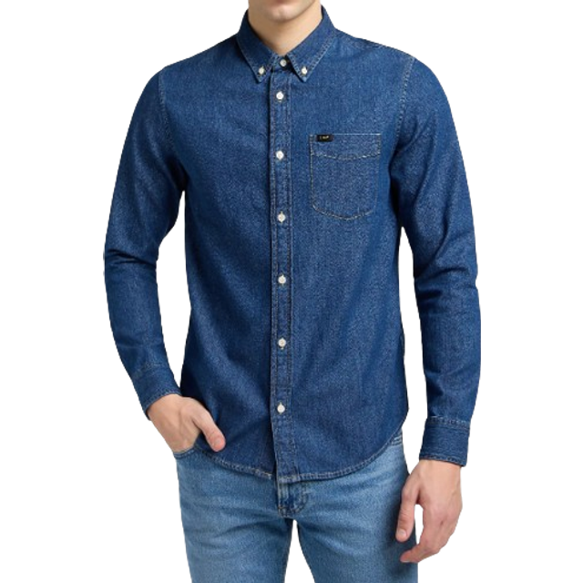 Shirt Lee Button Down - Bleu - M