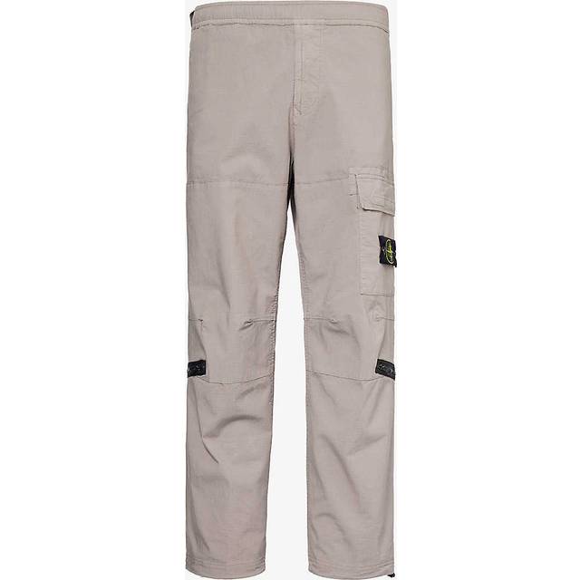 STONE ISLAND Ripstop Cargo Trousers - Beige