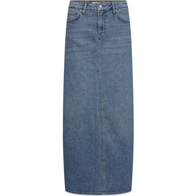 IVY COPENHAGEN Ivy-Zoe Maxi Skirt Wash Cadiz |Blå |34