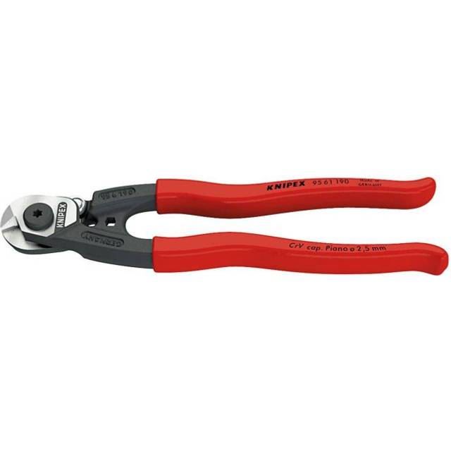 Knipex Vajersax Smidd med plastöverdrag 190 mm 95 61 190