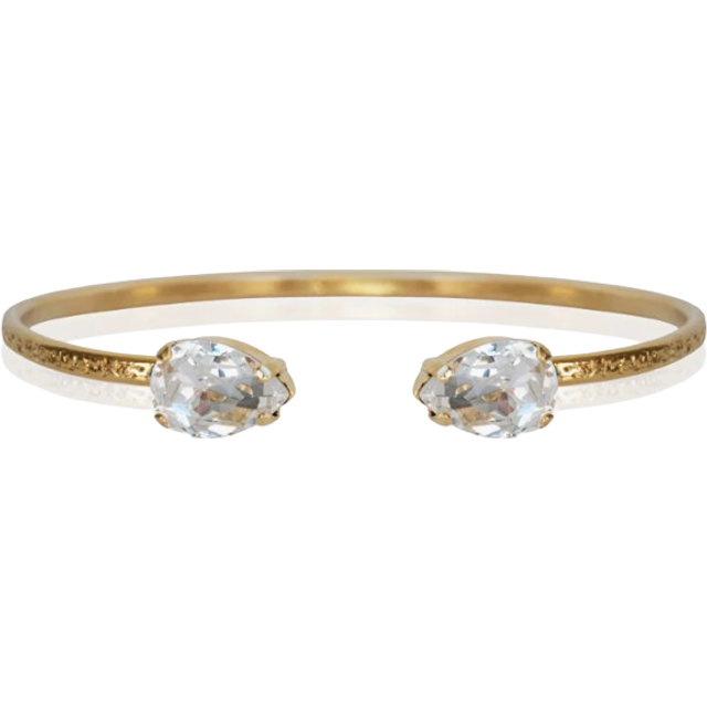 Armring petite drop bracelet crystal