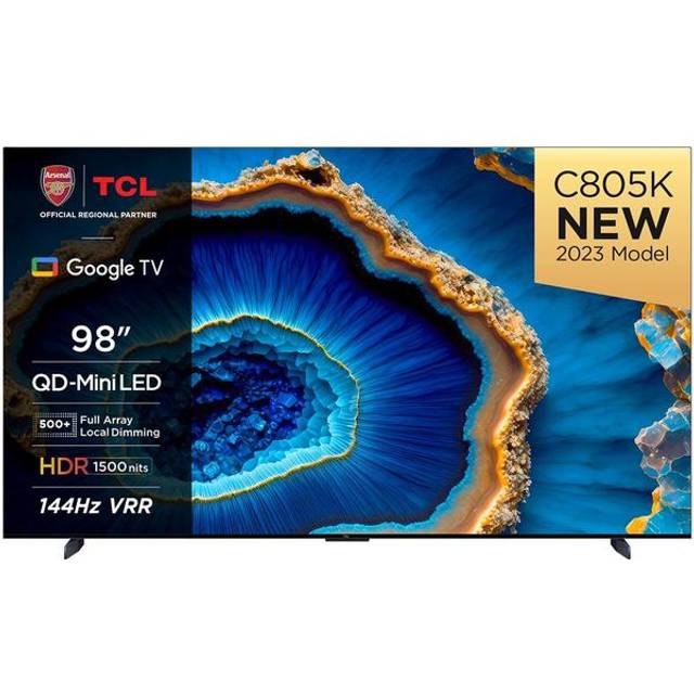 Smart TV TCL 98C805 4K Ultra HD 98" LED AMD FreeSync
