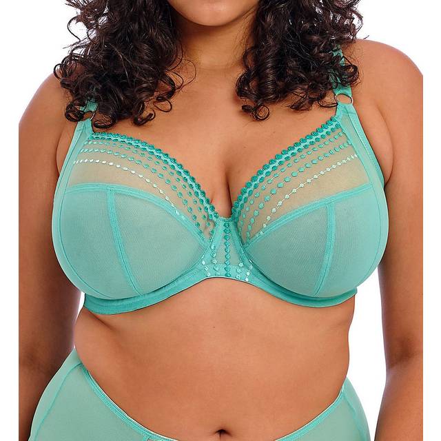 Elomi Matilda Underwired Plunge Bra - Turquoise - I 95