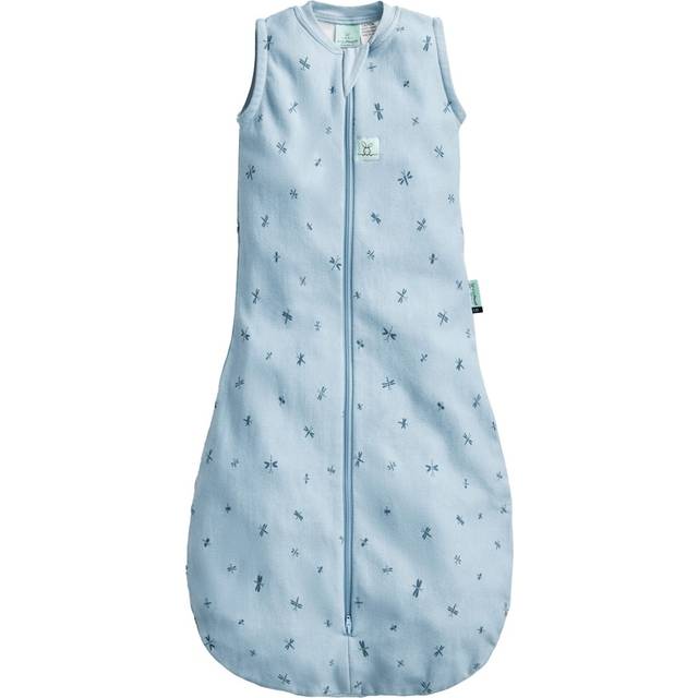 ergoPouch Organic All Year Jersey Sleeping Bag | 1.0 TOG | 8-24 months - Dragonfly