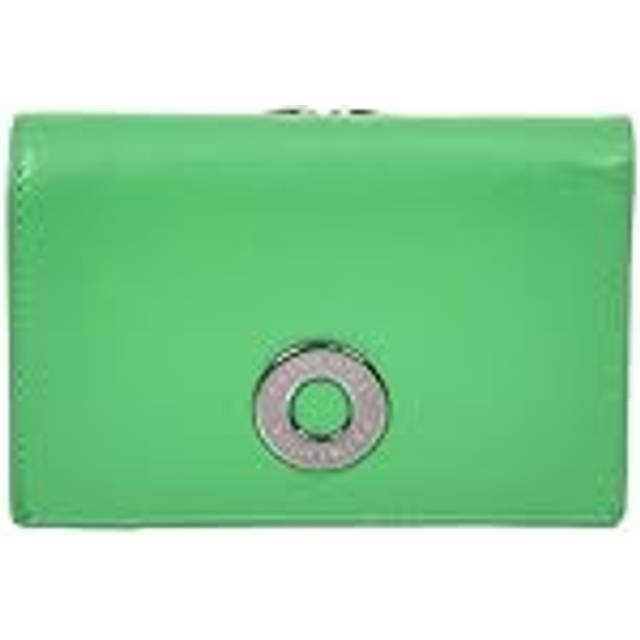 Womens Leather Purse Trifold Metal Clasp Cash Coins Cards Wallet A209 Green