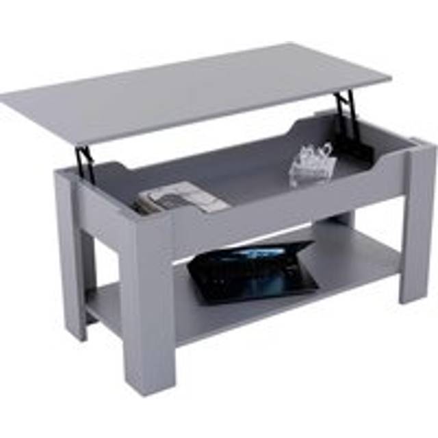 Vida Designs Lift Up Coffee Table, Grey, Grey